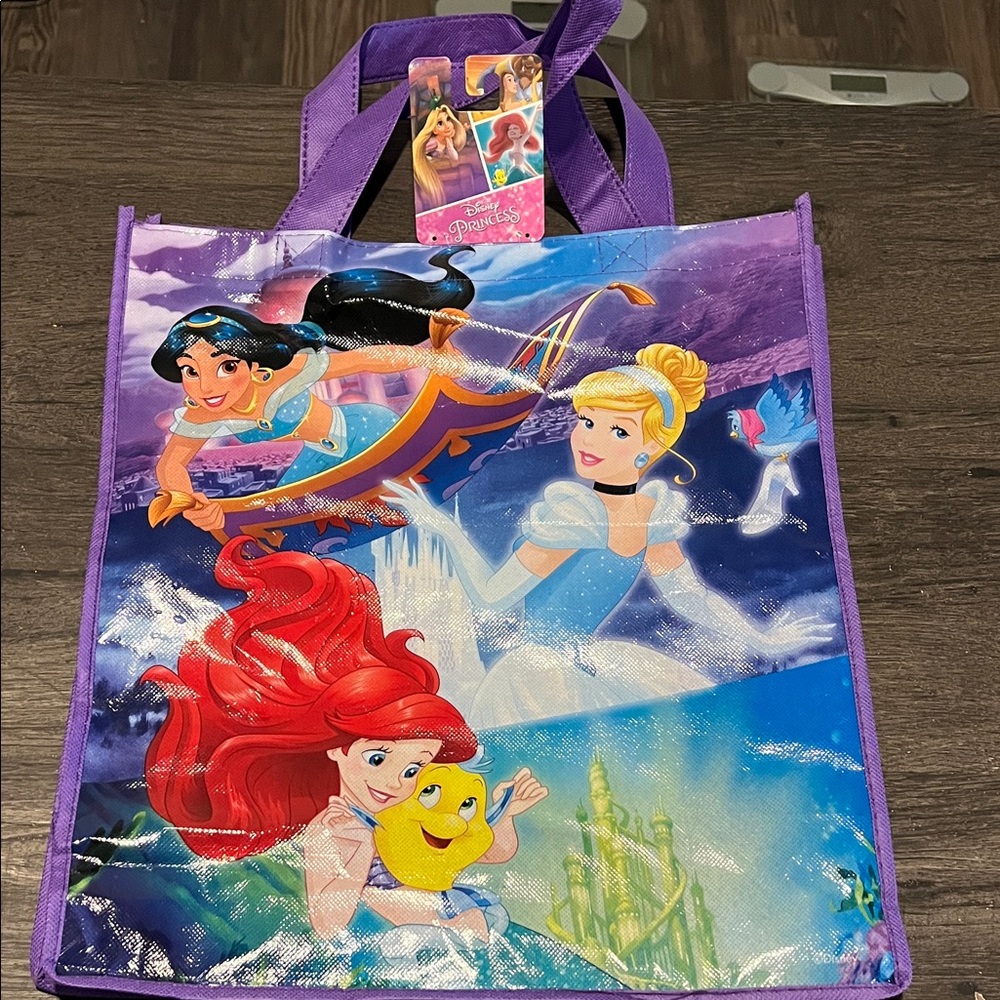 Disney Princess Tote with Purple and Blue Accents